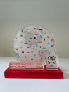 Premio de la UITP por mejores practicas de movilidad