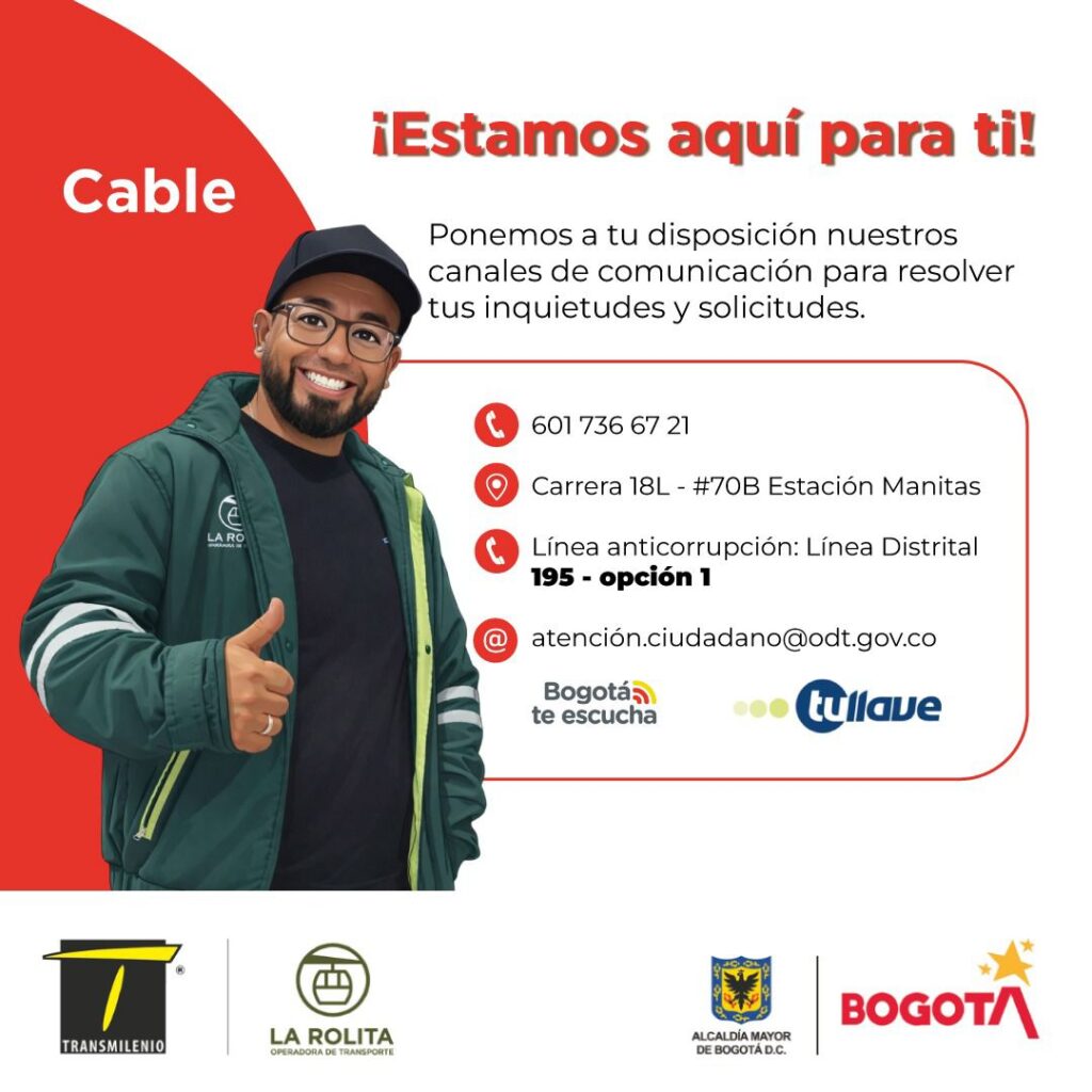 Canales de atención Cable